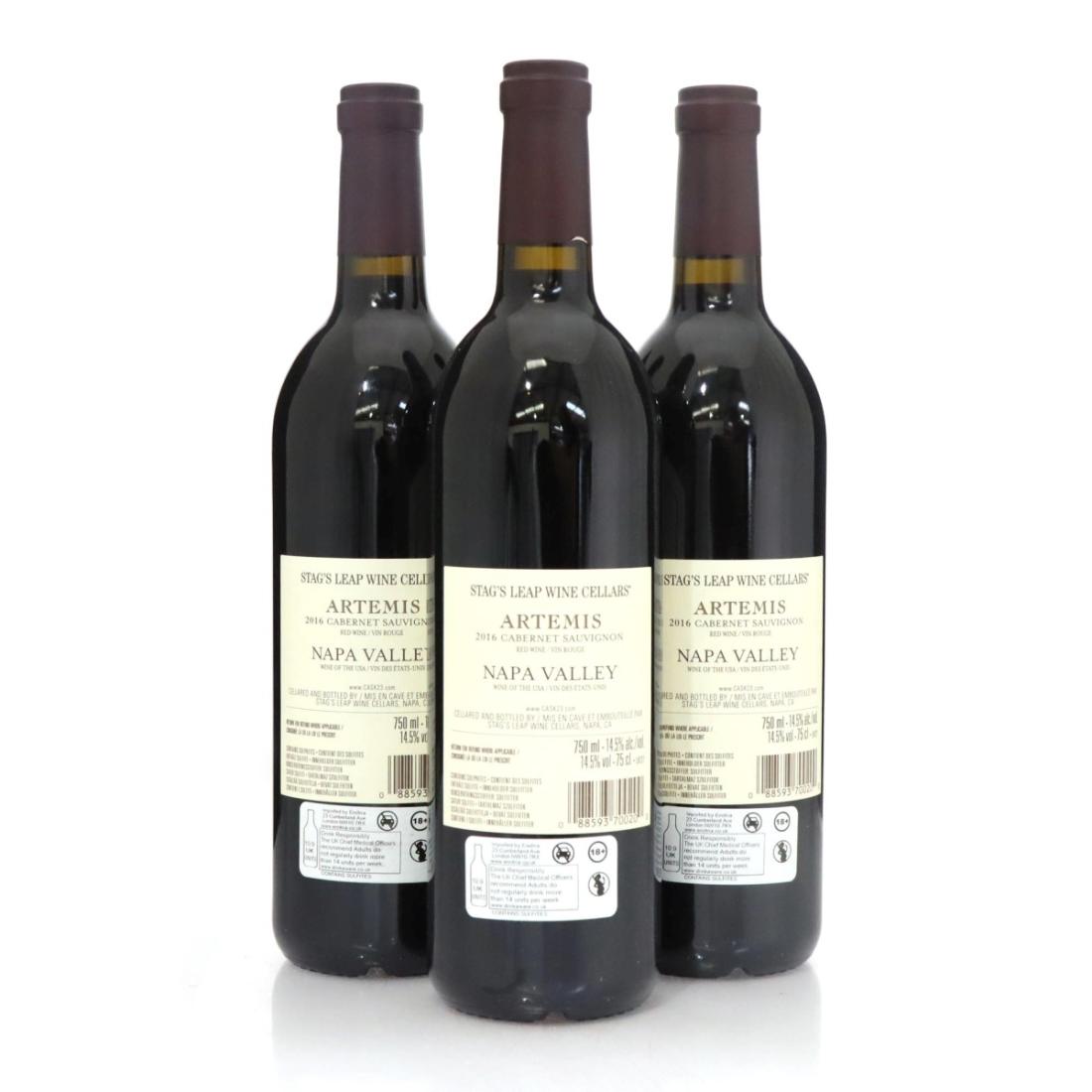 Image for Stag's Leap Artemis Cabernet Sauvignon 2016 x 3