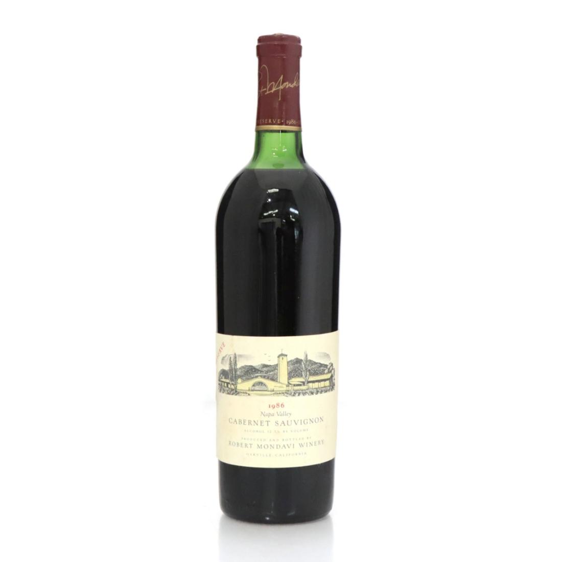 Image for Robert Mondavi Reserve Cabernet Sauvignon 1986