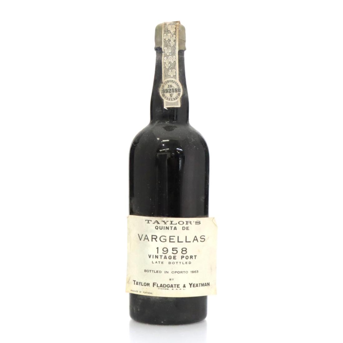 Image for Taylor's Quinta de Vargellas 1958 Vintage Port