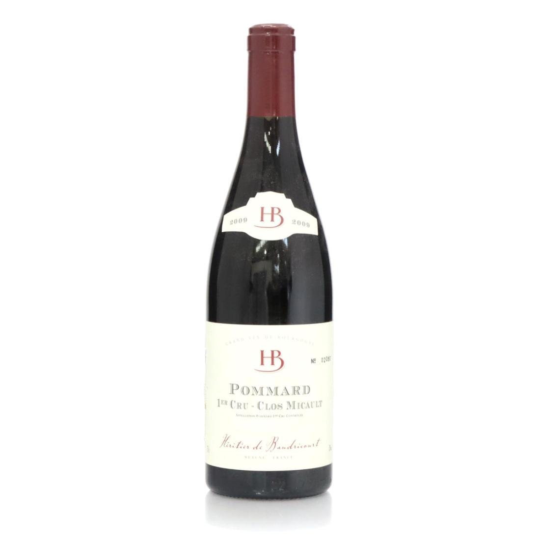 Image for Héritier de Baudricourt Clos Micault 2009