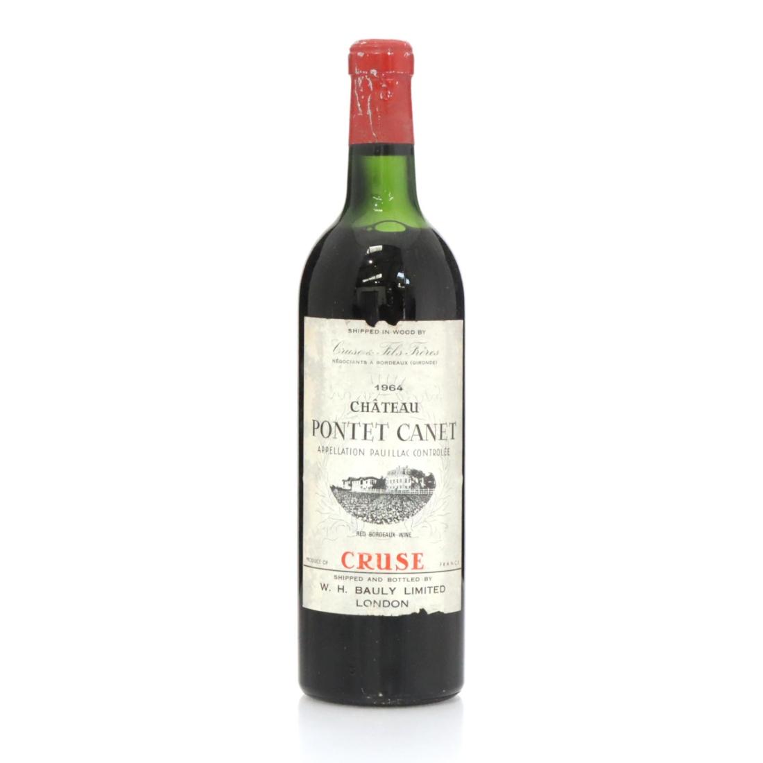 Image for Château Pontet-Canet 1964 / W.H Bauly