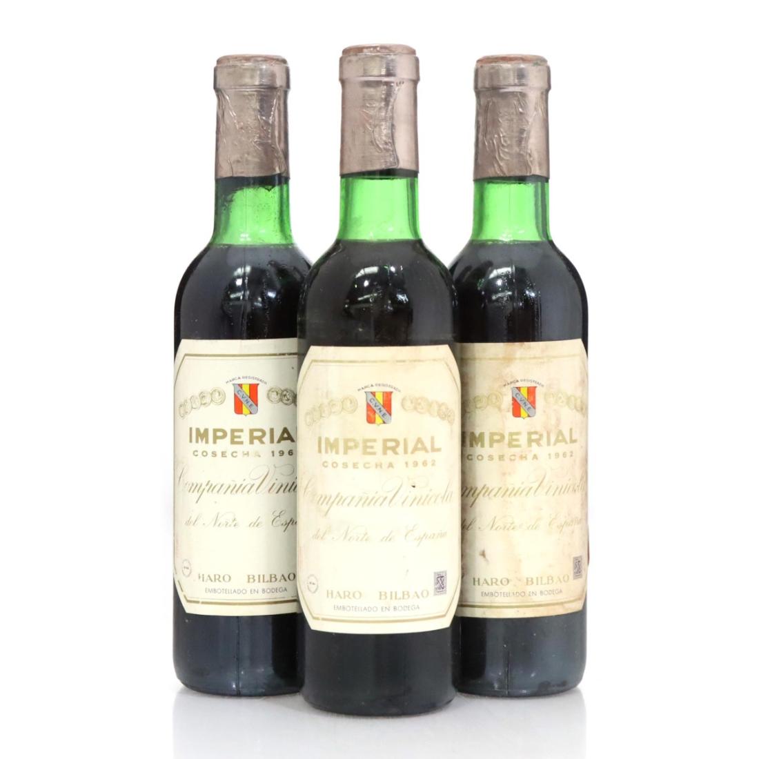 Image for CVNE Imperial 1962 x 3 / half-bottle