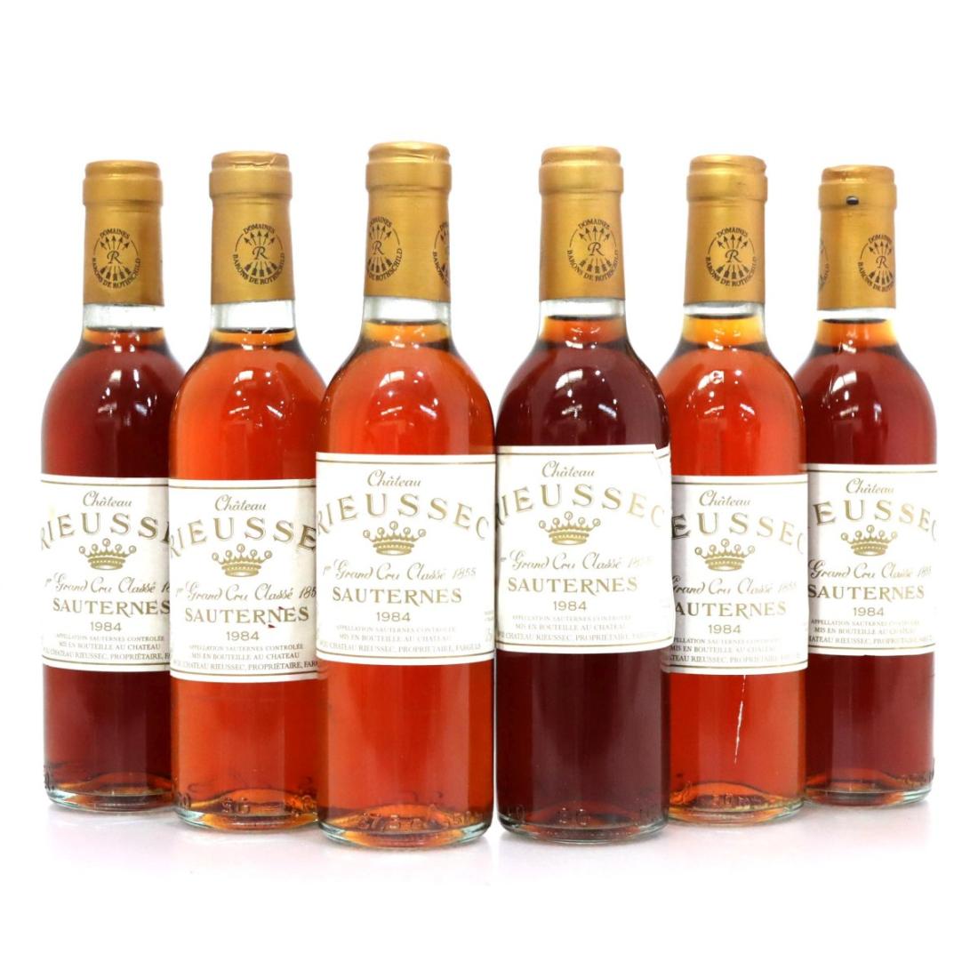 Image for Château Rieussec 1986 x 6 / half-bottle
