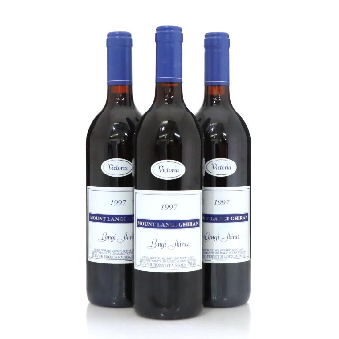 Image for Mount Langi Ghiran Shiraz 1997 x 3