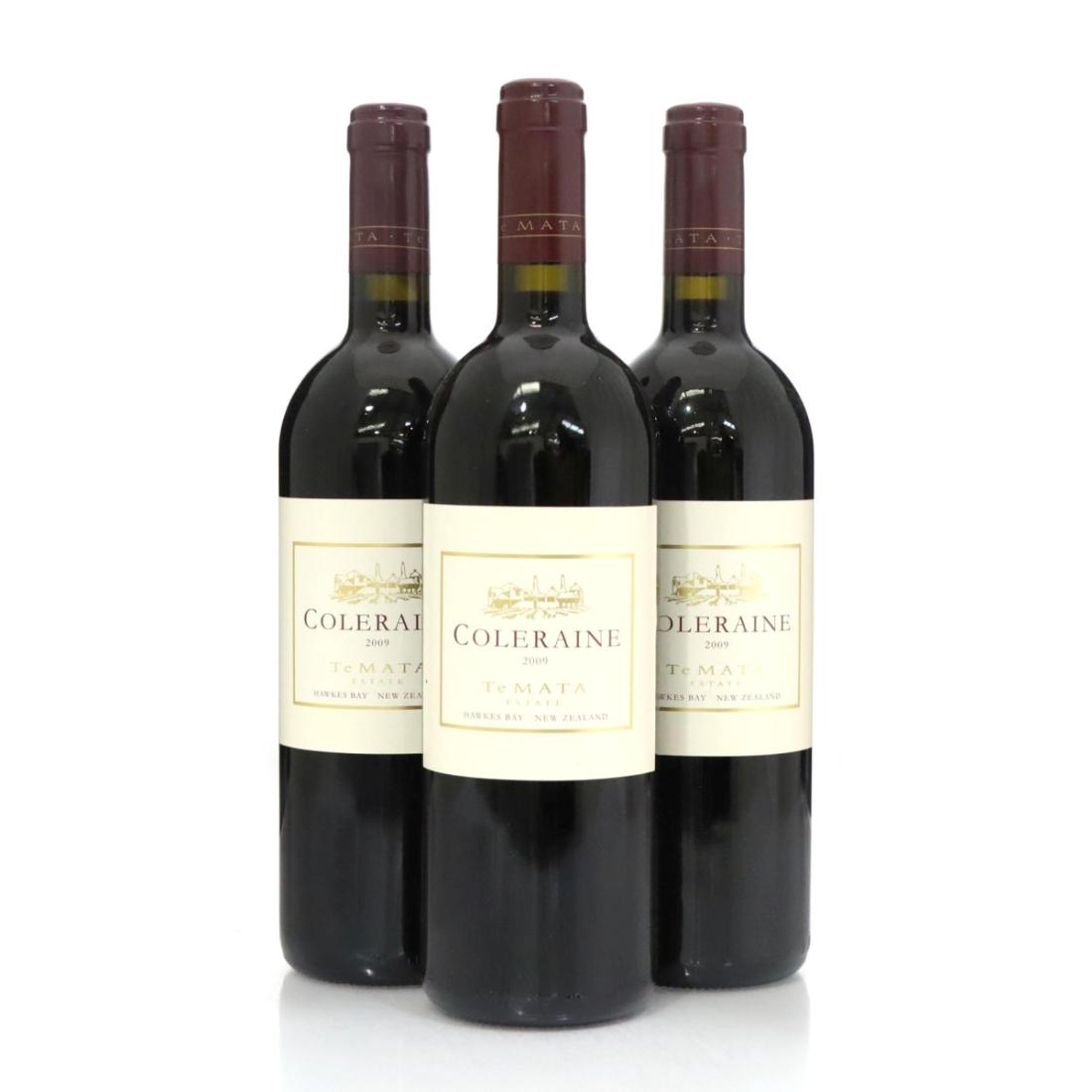 Te Mata Estate Coleraine 2009 x 3