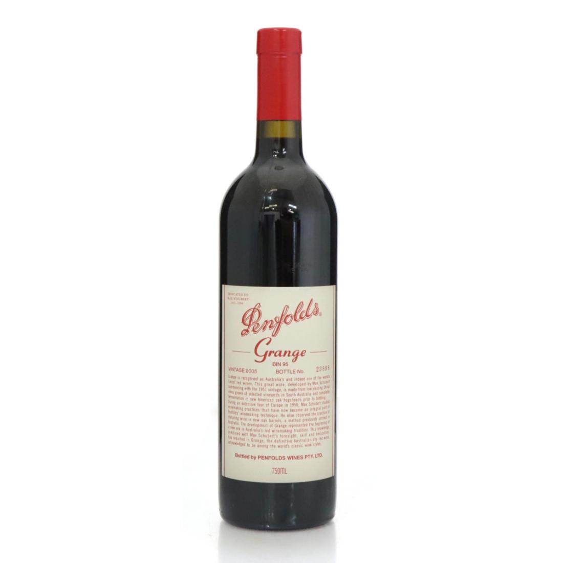 Image for Penfolds Grange Bin 95 2005