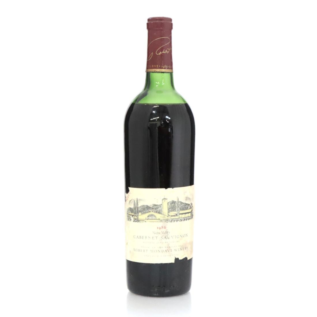 Image for Robert Mondavi Reserve Cabernet Sauvignon 1986
