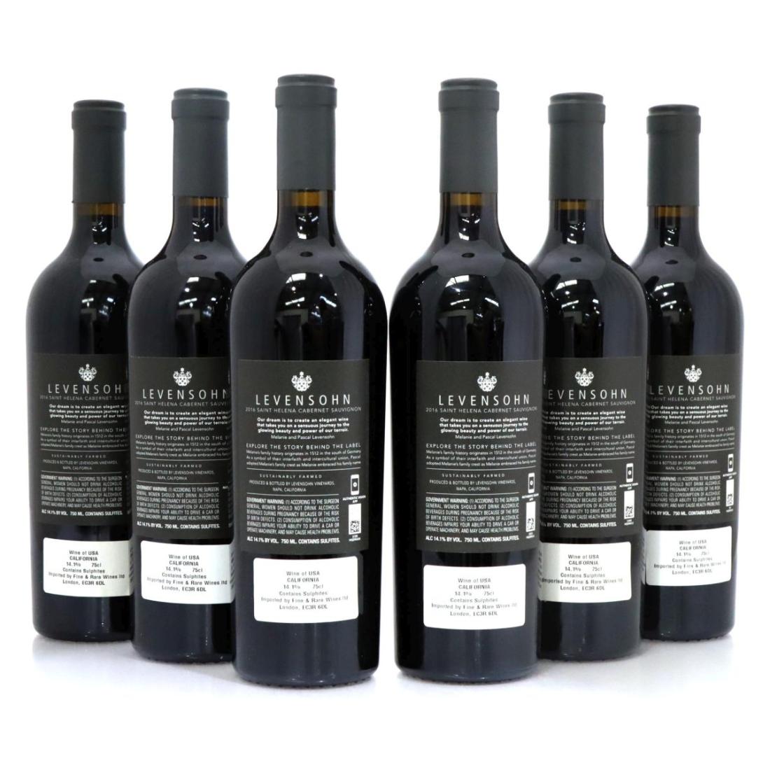 Image for Levensohn Cabernet Sauvignon 2016 Saint Helena x 6
