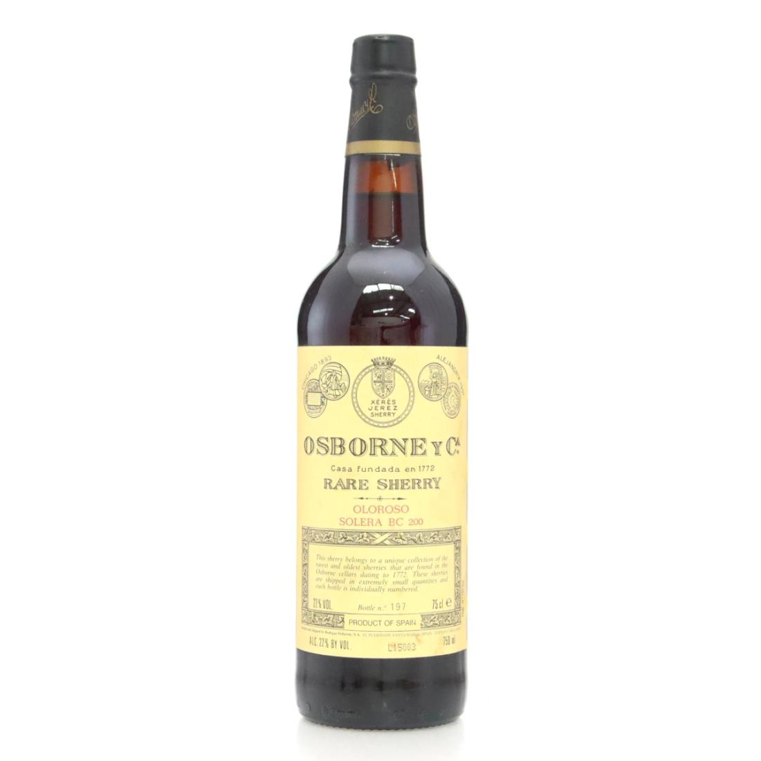 Image for Osborne Solera BC 200 Rare Oloroso Sherry