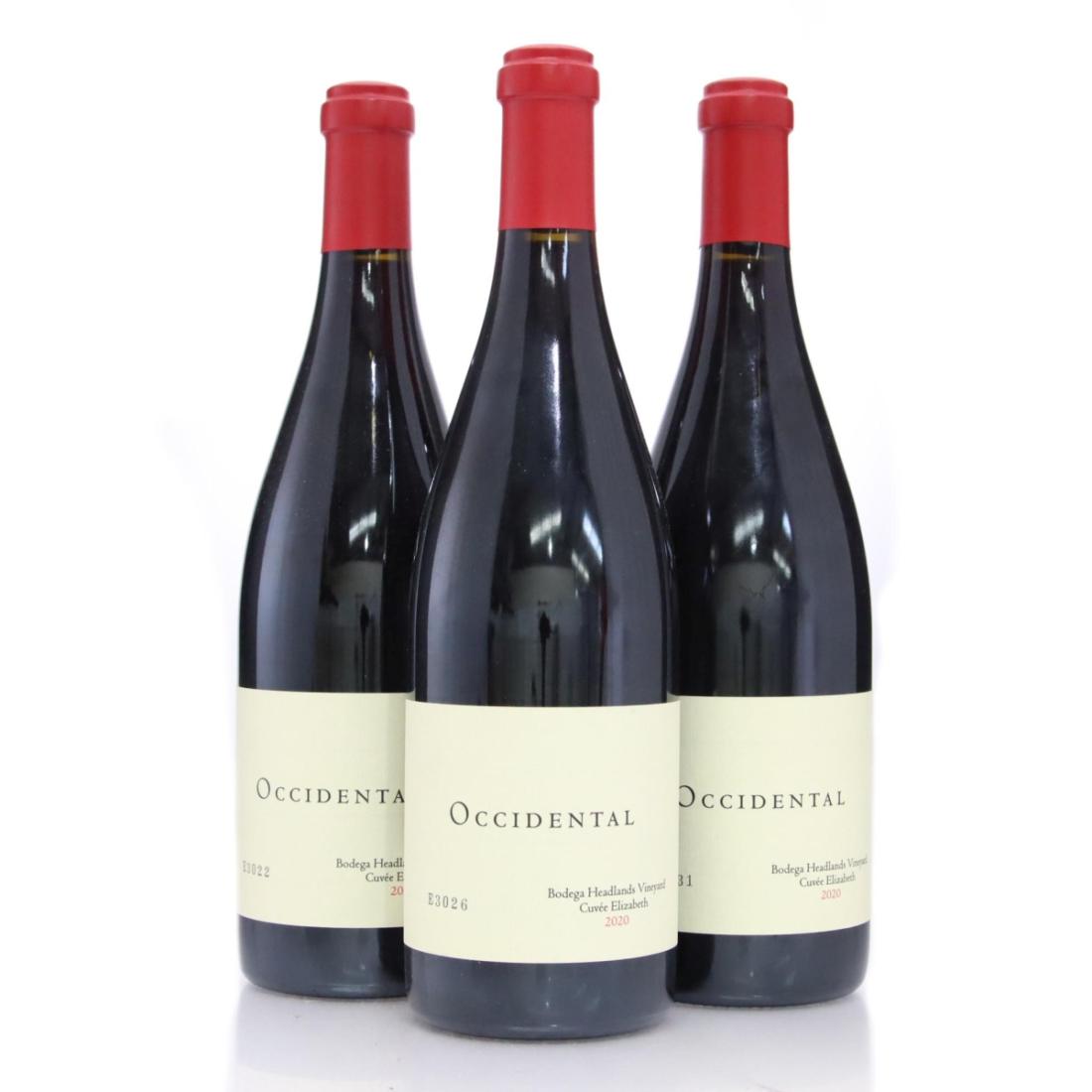 Occidental Bodega Headlands Vineyard Cuvee Elizabeth 2020 x 3
