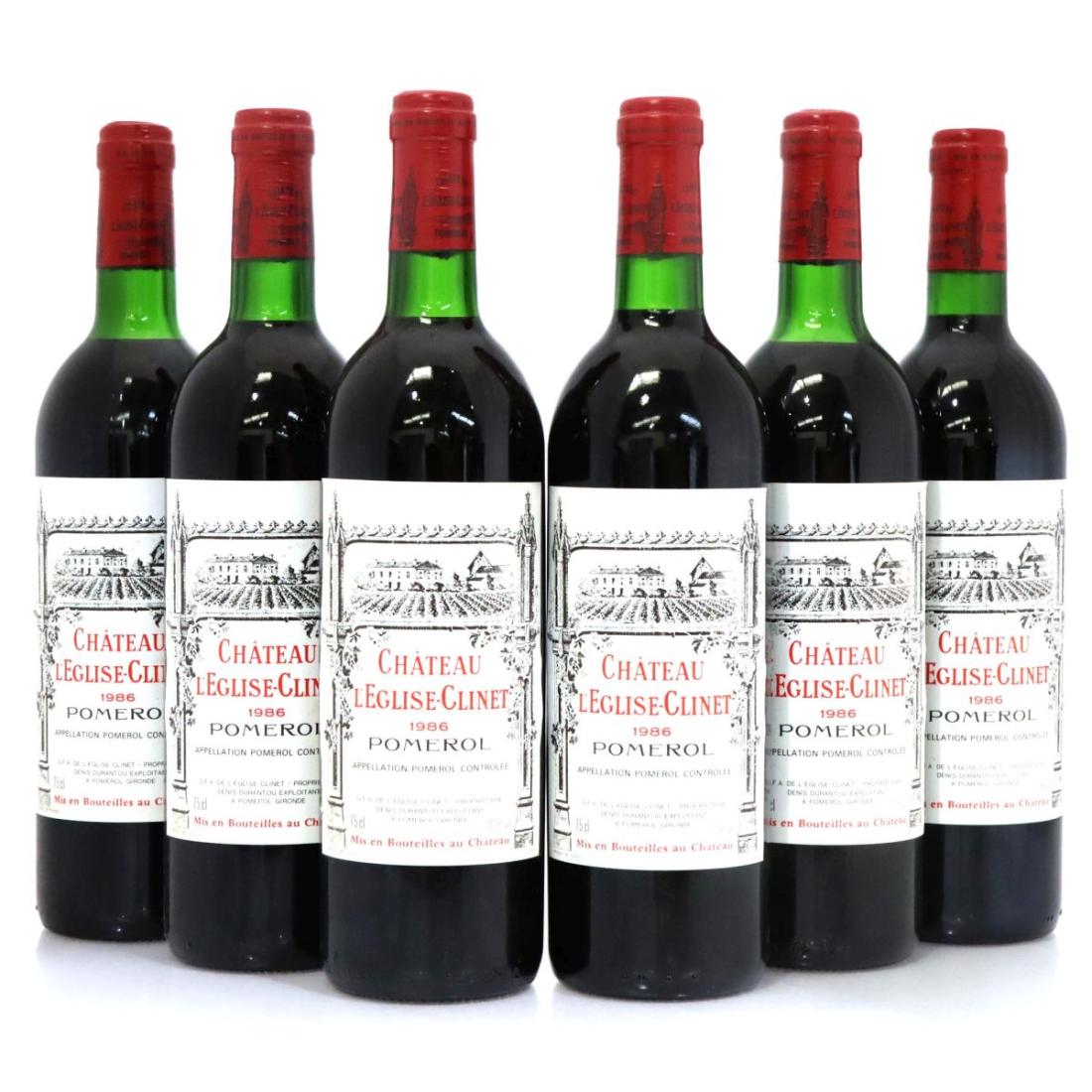 Image for Château L'Eglise-Clinet 1986 x 6