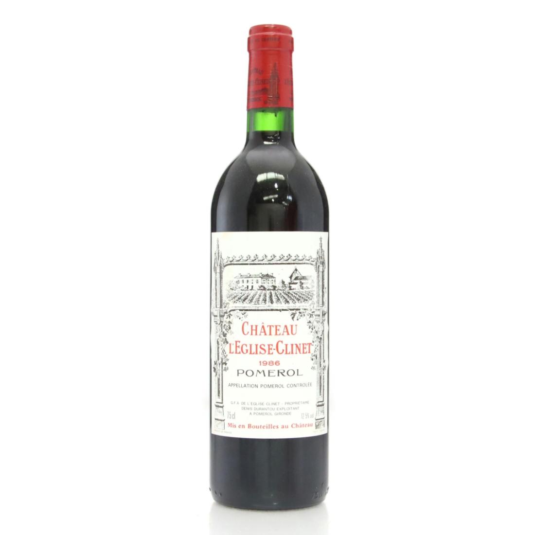 Image for Château L'Eglise-Clinet 1986