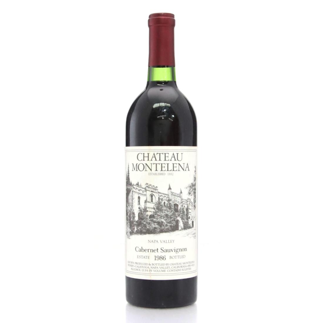 Image for Chateau Montelena Cabernet Sauvignon 1986