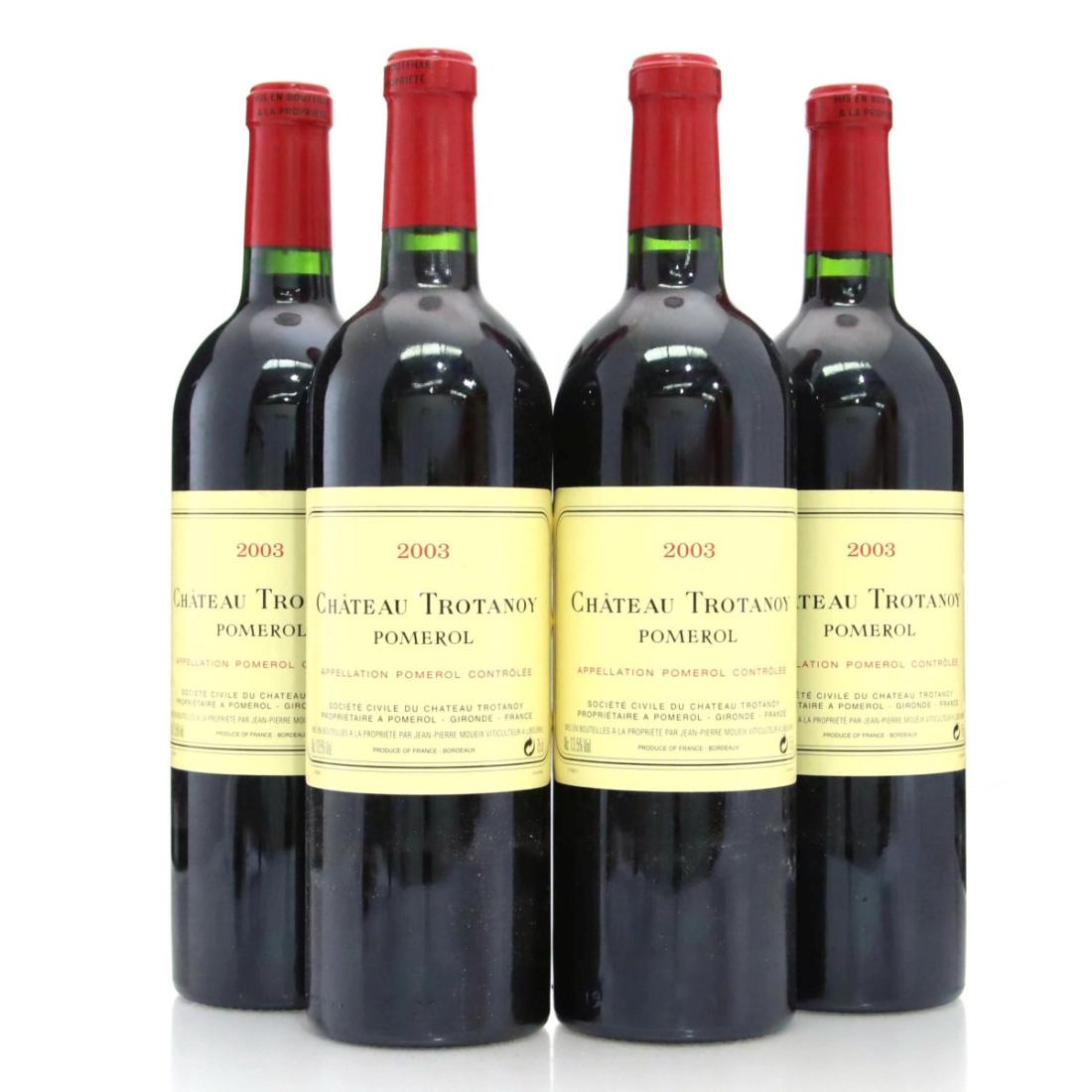 Château Trotanoy 2003 x 4