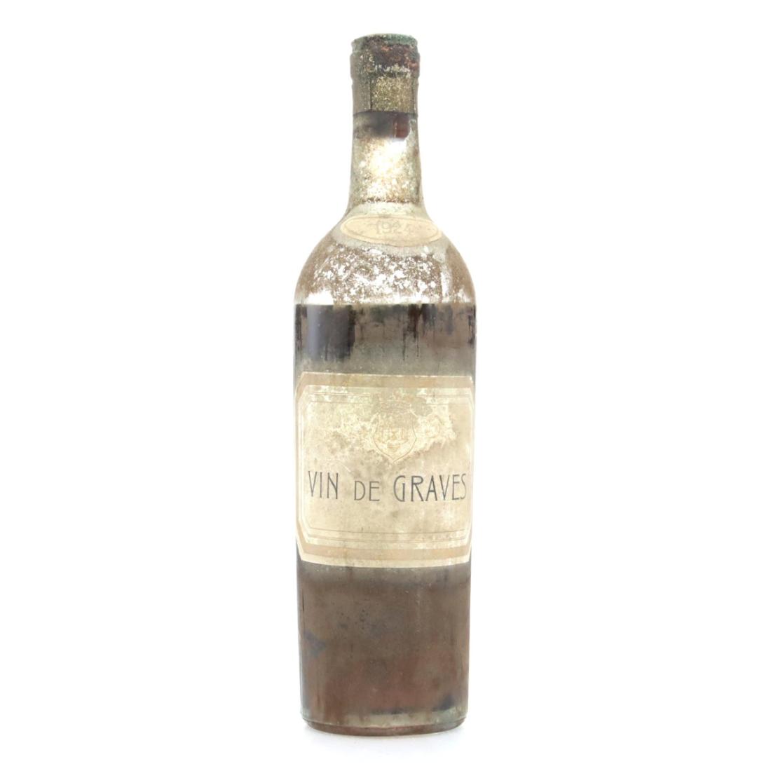 Image for Vin de Graves 1924