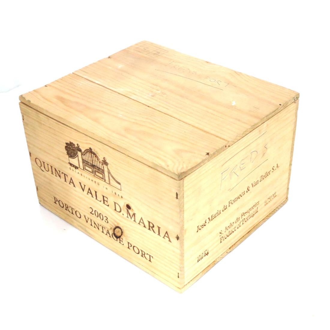 Image for Quinta Vale D.Maria 2003 Vintage Port x 6