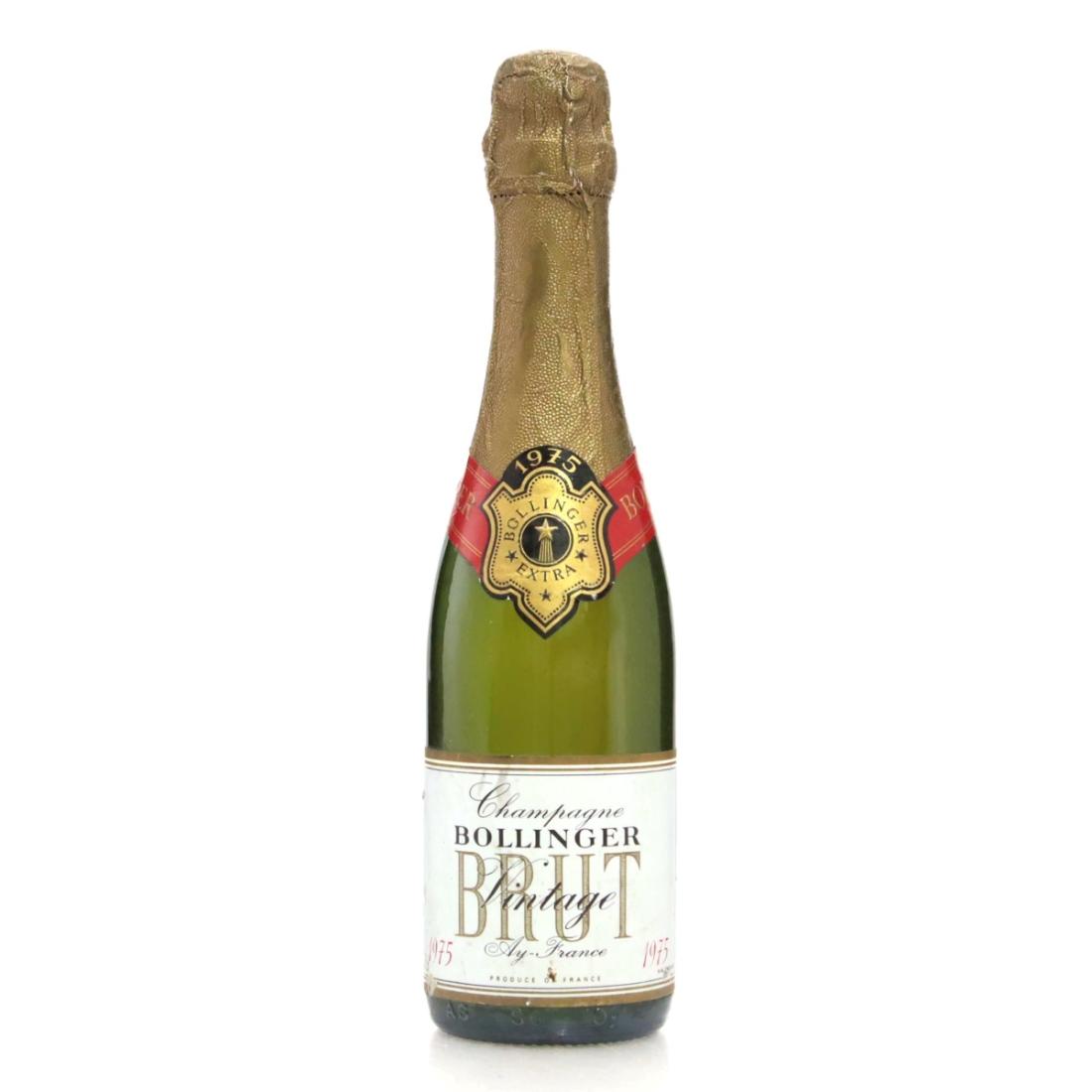 Image for Bollinger Extra Brut 1975 Vintage Champagne / half-bottle