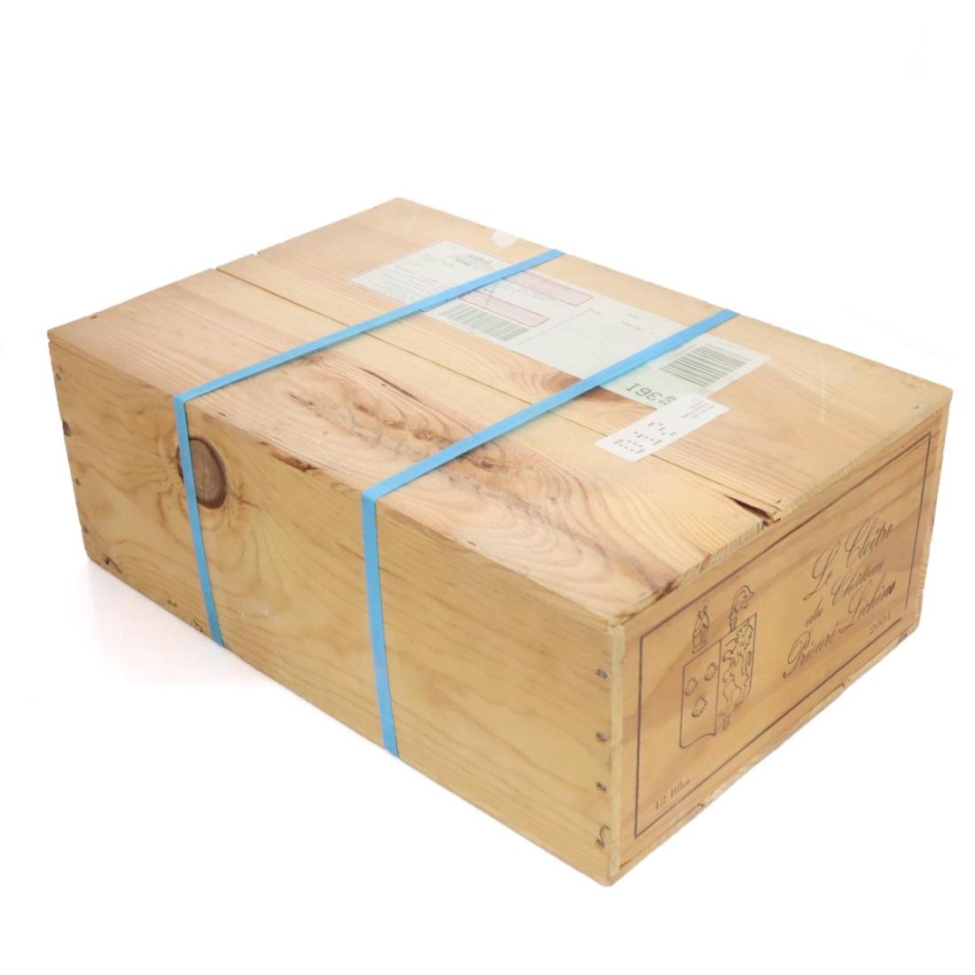 Le Cloitre de Château Prieure-Lichine 2001 x 12