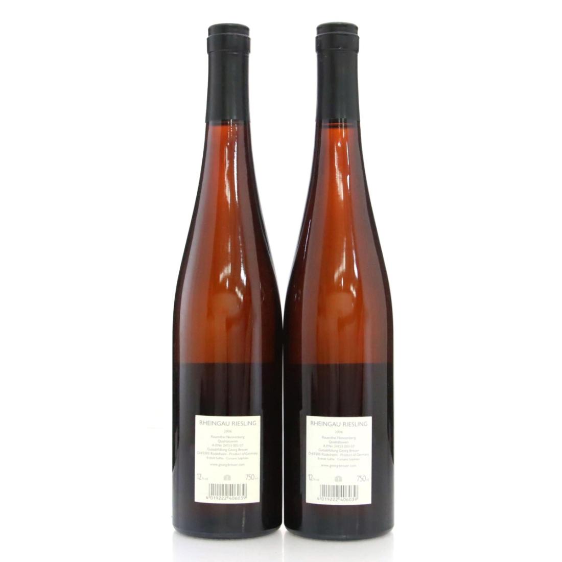 Image for Weingut Georg Breuer Nonnenberg Riesling Monopol 2006 x 2