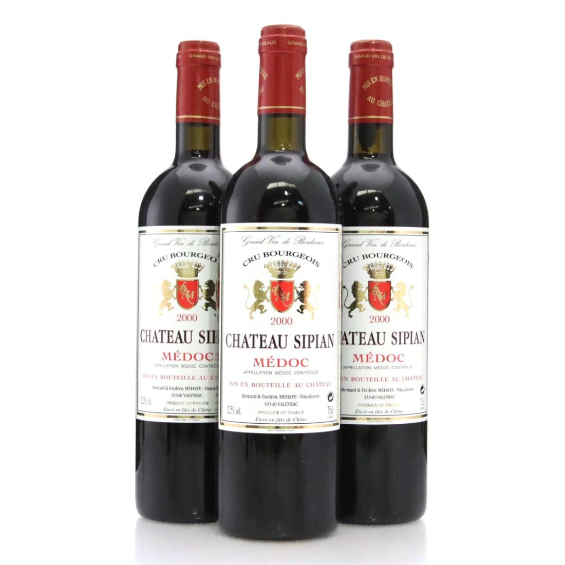 Château Sipian 2000 x 3