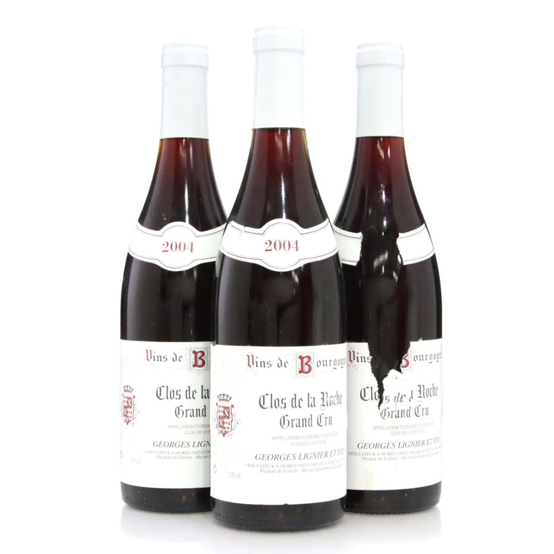 Image for Georges Lignier & Fils Clos des Roche 2004 x 3