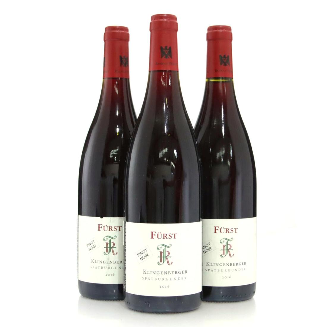 Weingut Rudolf Fürst Klingenberger Spätburgunder Trocken 2016 x 3