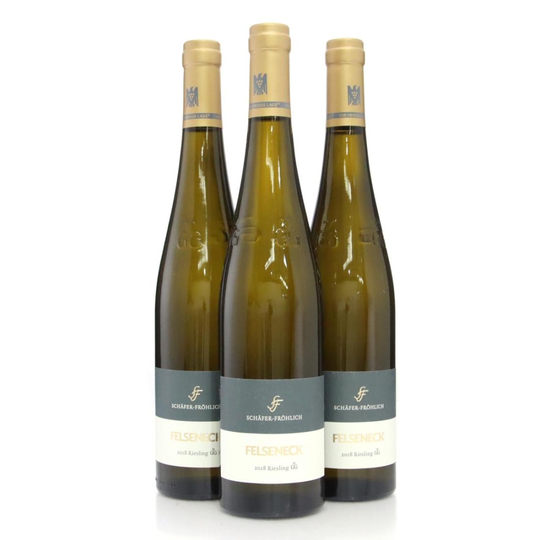 Image for Weingut Schäfer-Fröhlich Bockenauer Felseneck Riesling Trocken GG 2018 x 3 