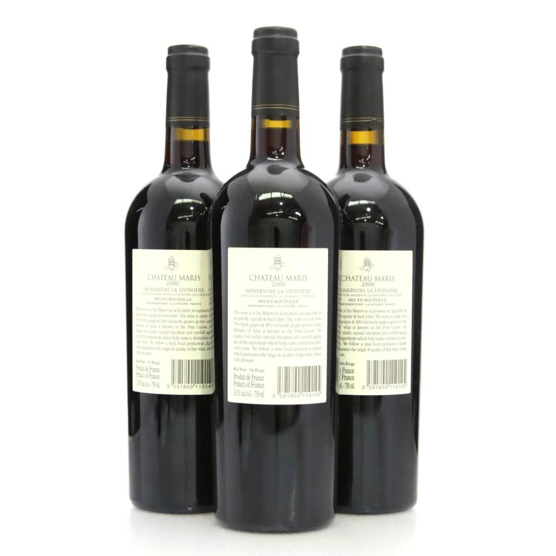 Image for Château Maris Fond de Cuve 2000 Minervois-La Livinière x 3