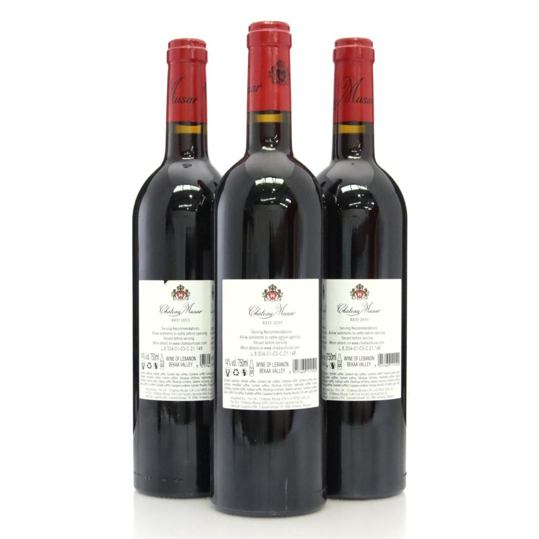 Image for Chateau Musar 2015  x 3