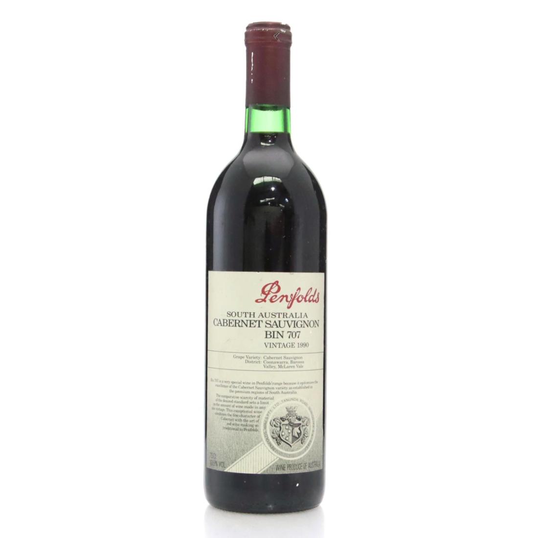 Image for Penfolds Bin 707 Cabernet Sauvignon 1990