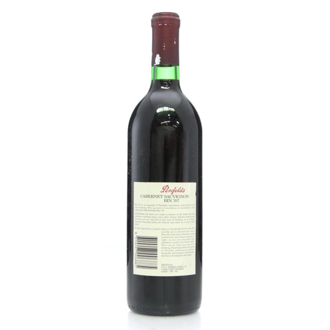 Image for Penfolds Bin 707 Cabernet Sauvignon 1990