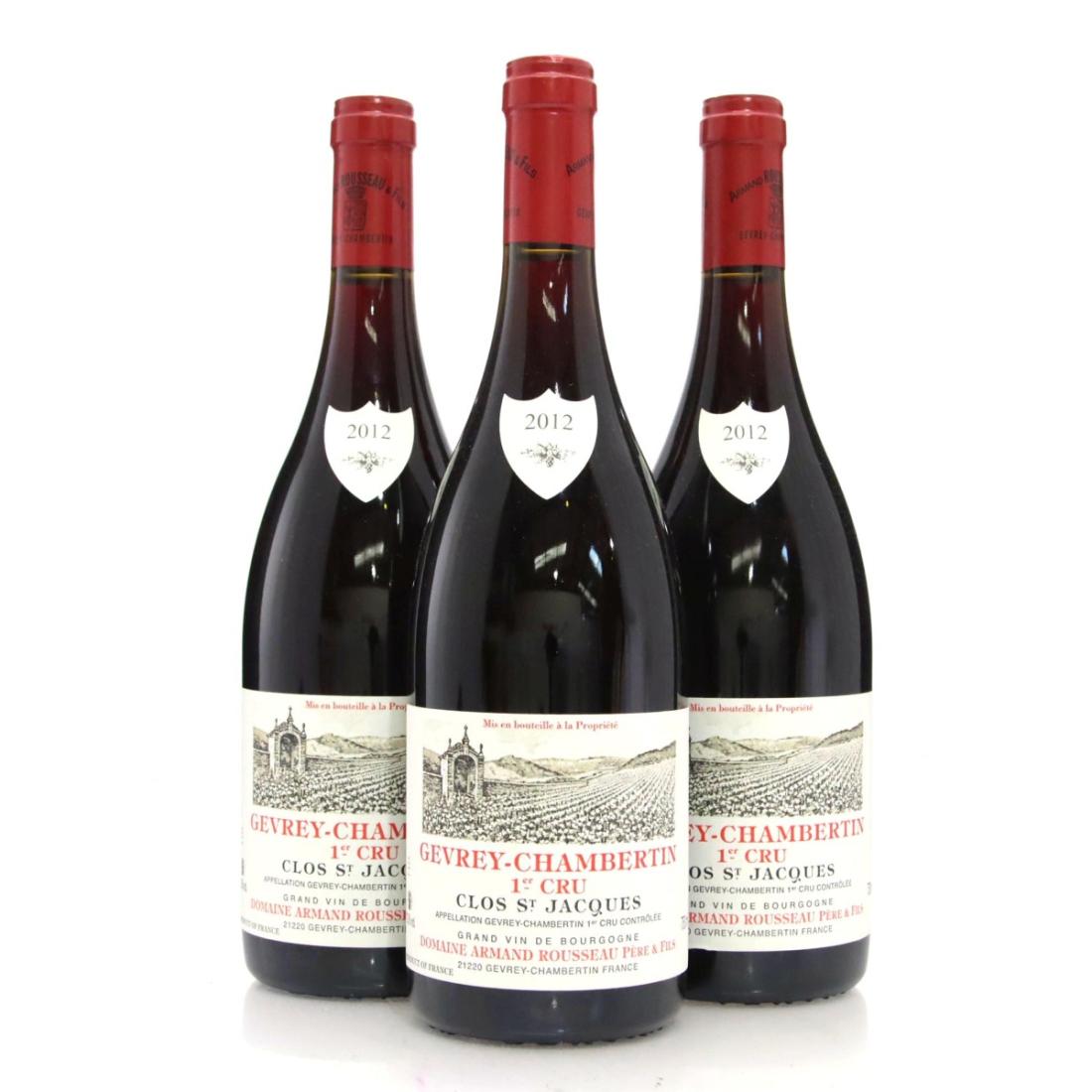 Domaine Armand Rousseau Clos Saint-Jacques 2012 x 3
