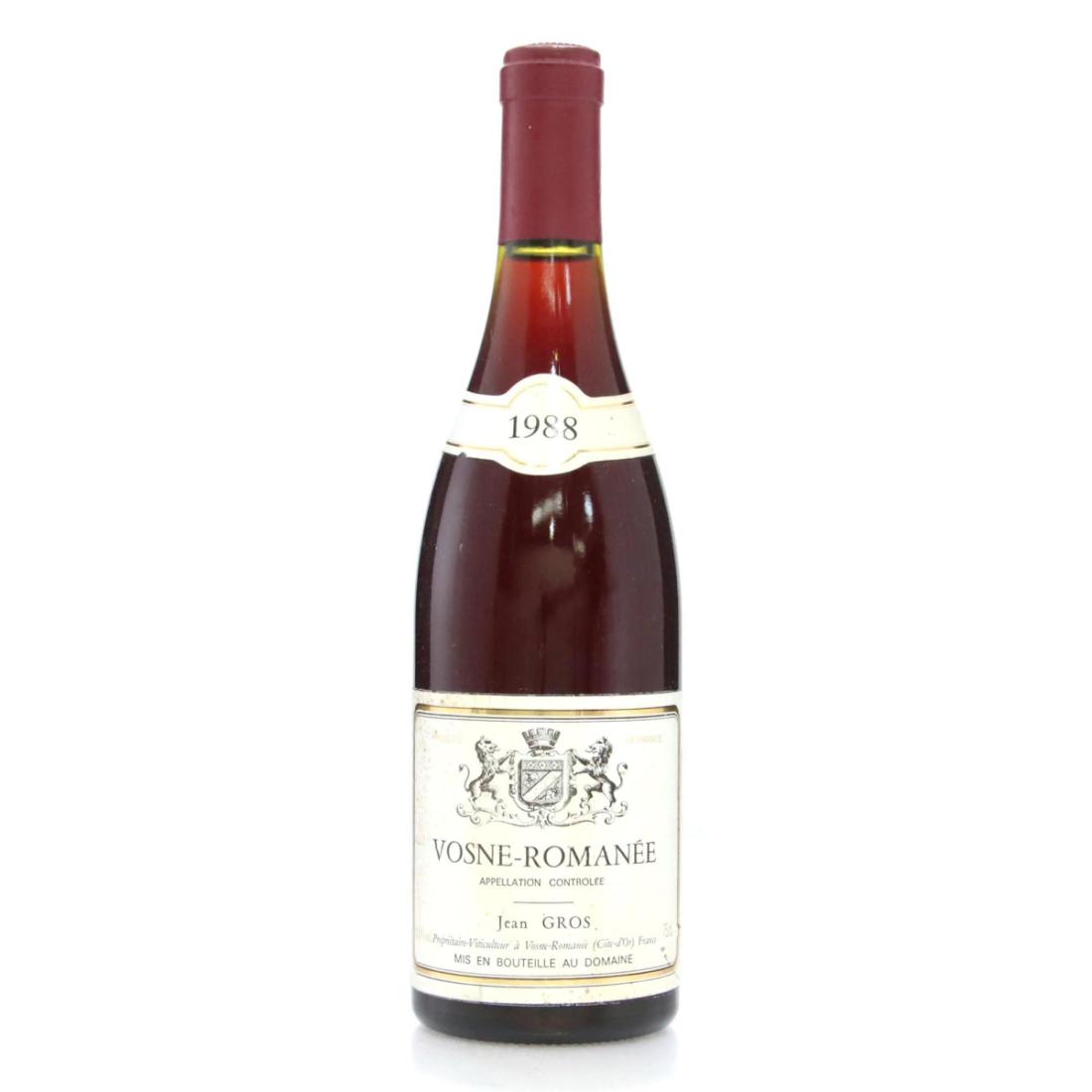 Image for Domaine Jean Gros 1988
