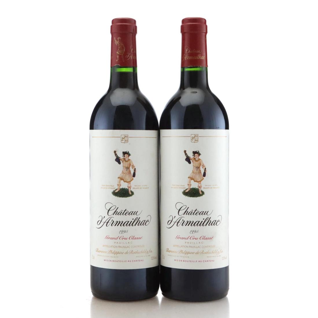 Image for Château d'Armailhac 1995 x 2
