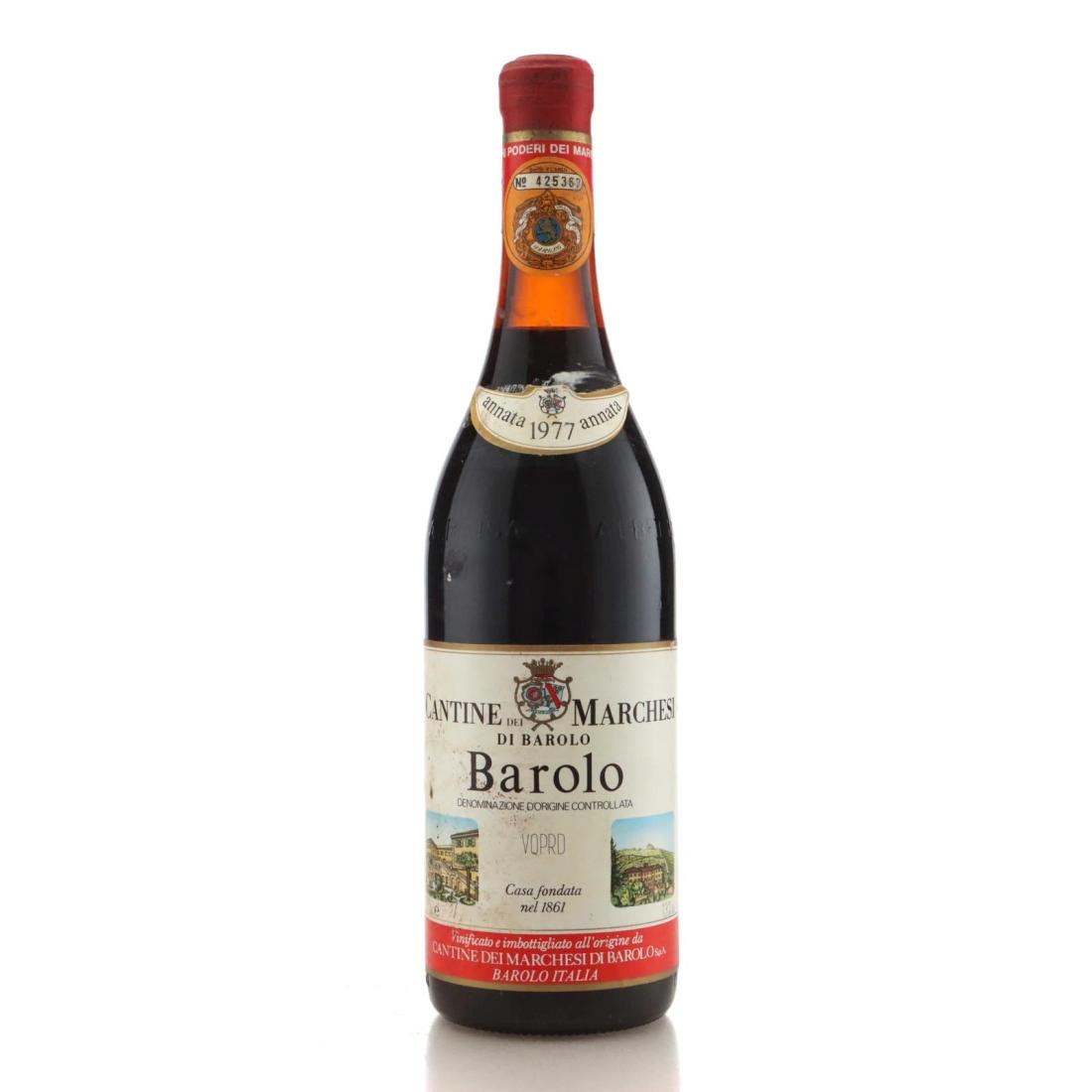 Image for Cantine dei Marchesi di Barolo 1977