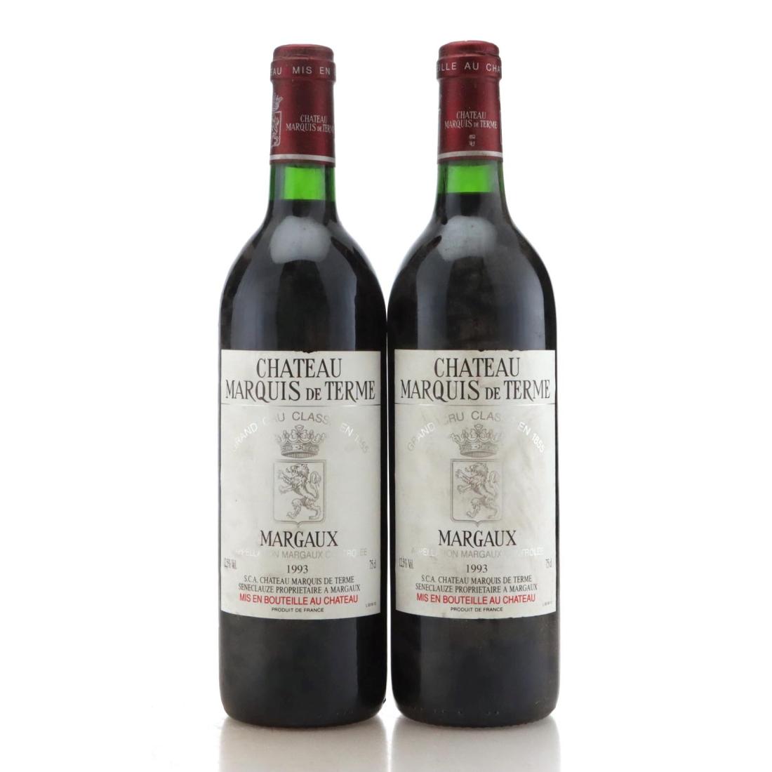 Image for Château Marquis de Terme 1993 x 2