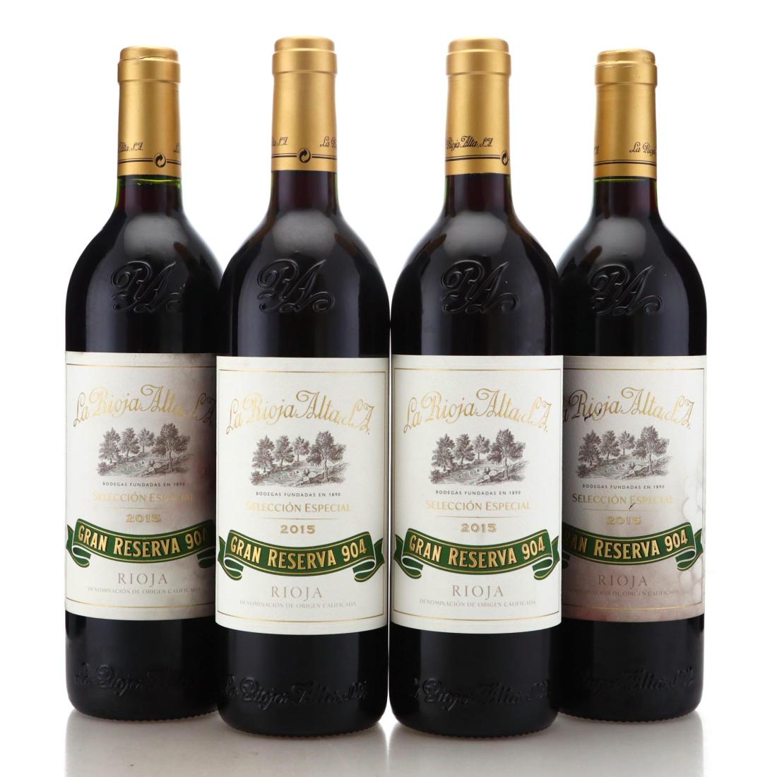 La Rioja Alta Selección Especial 904 2015 x 4