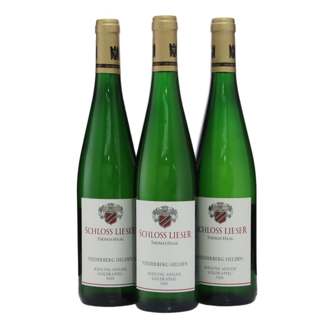Schloss Lieser Neiderberg Helden Riesling Auslese 2015 x 3