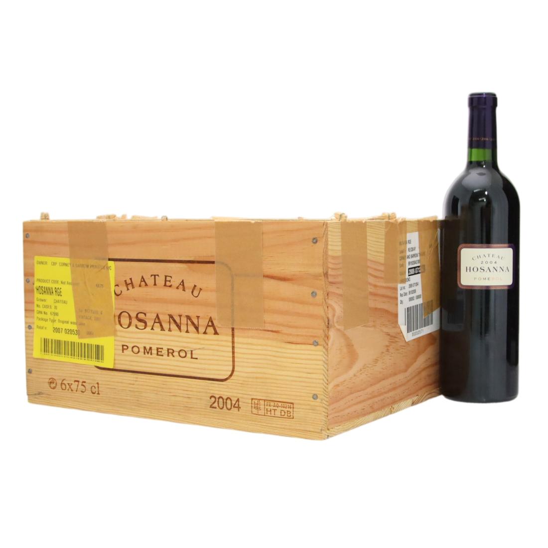 Château​ Hosanna 2004 x 6