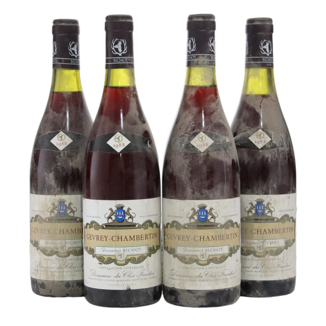Albert Bichot Domaine du Clos Frantin 1988 x 4