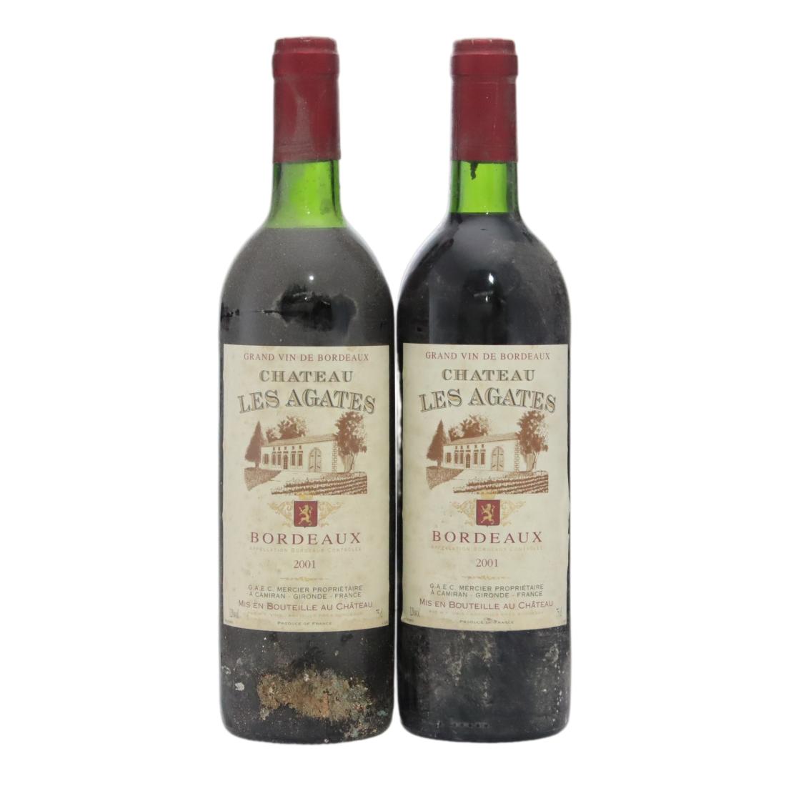 Château Les Agates 2001 x 2