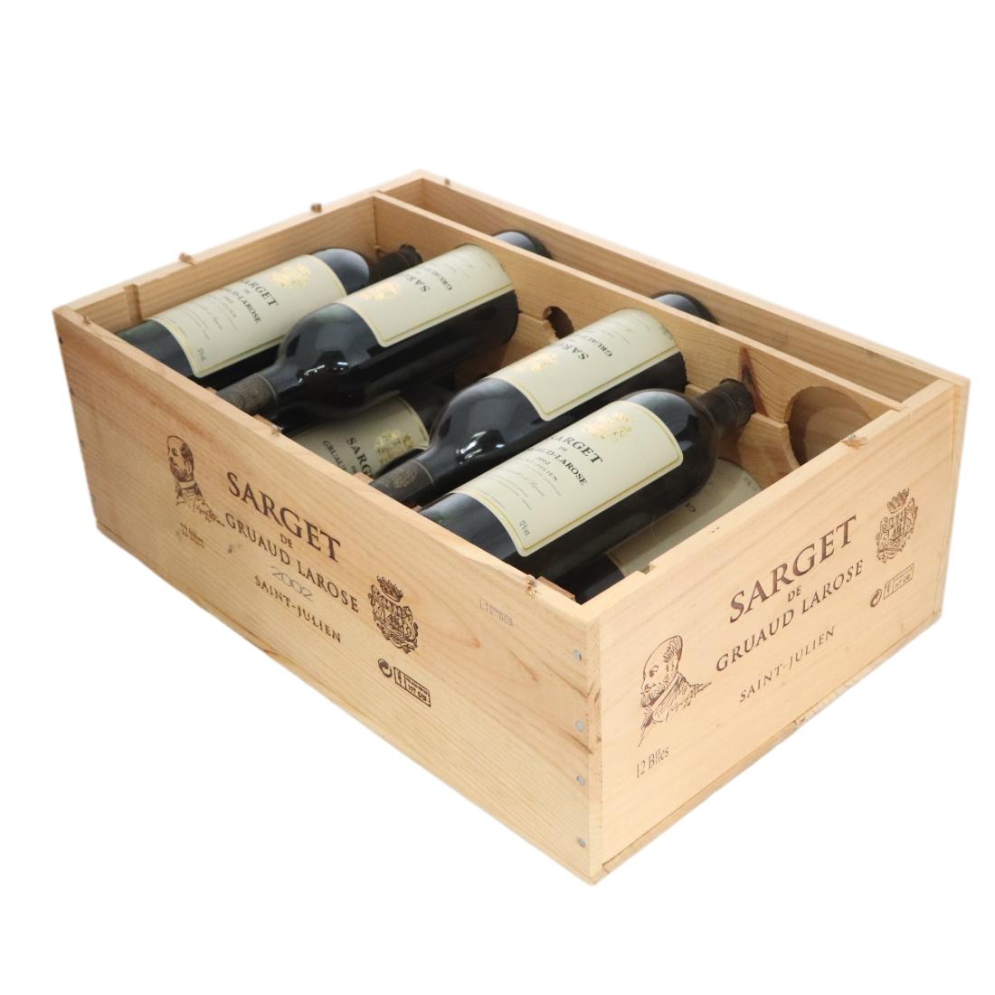Sarget de Gruaud Larose 2002 x 10