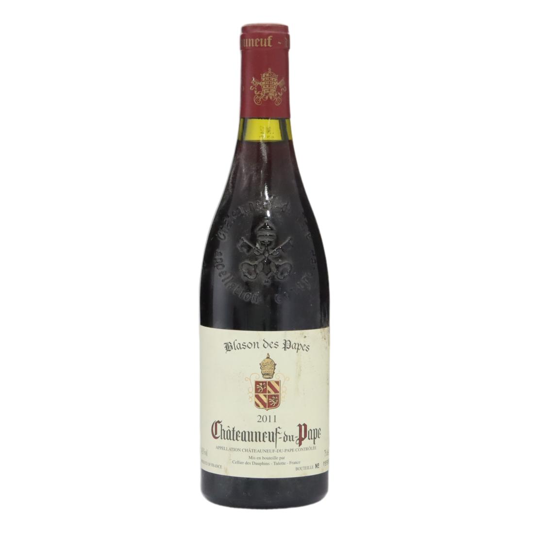 Cellier des Dauphins Blason des Papes 2011