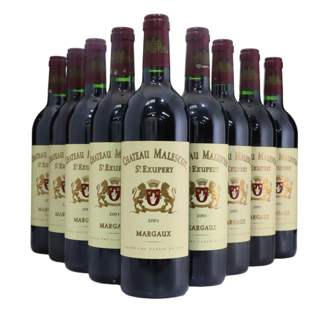 Château Malescot Saint-Exupéry 2001 x 9