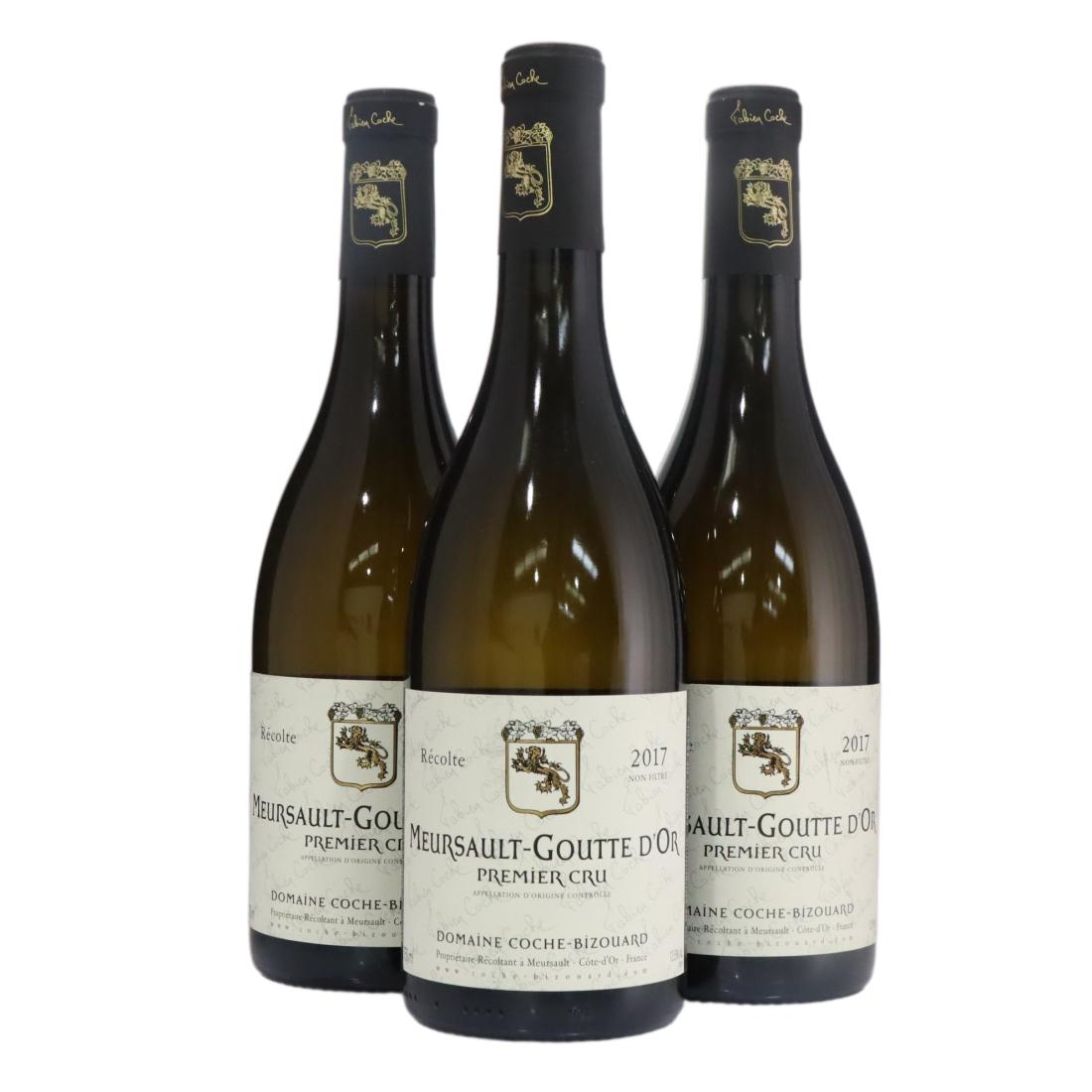 Domaine Coche-Bizouard Meursalt-Goutte d'Or 2017 x 3