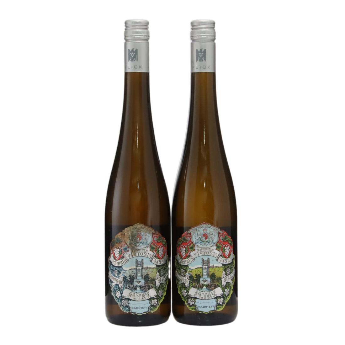 Joachim Flick Hochheimer Königin Victoriaberg Riesling Kabinett 2012 x 2