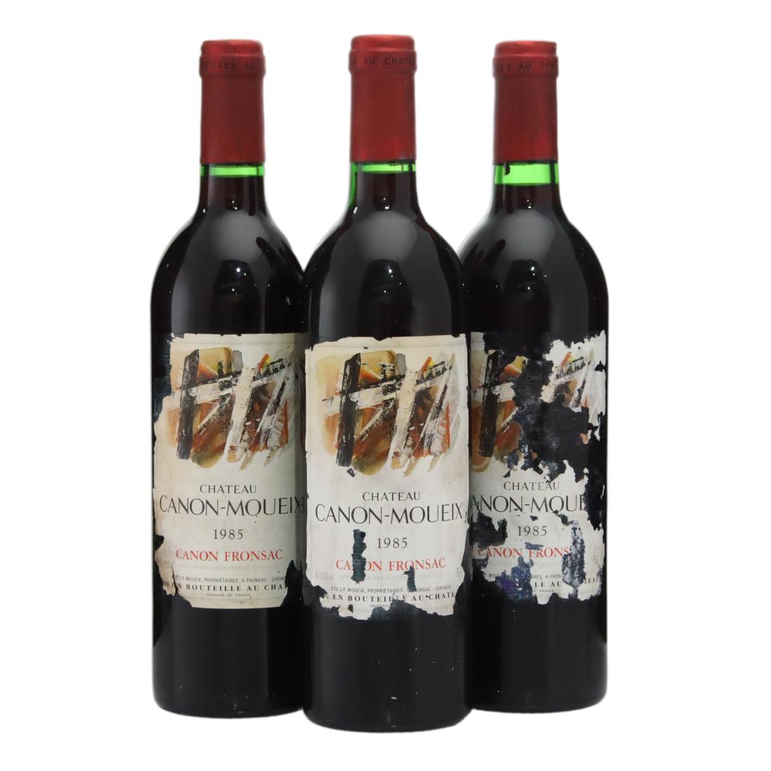 Château Canon-Moueix 1985 x 3