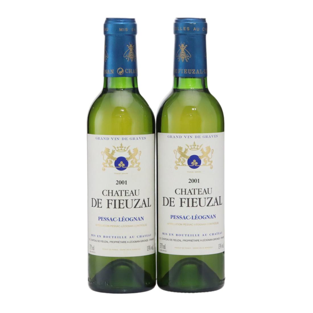 Château de Fieuzal 2001 Blanc / Half Bottle x 2