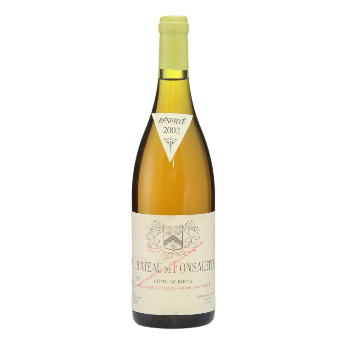 Château de Fonsalette Réservé 2002 Blanc
