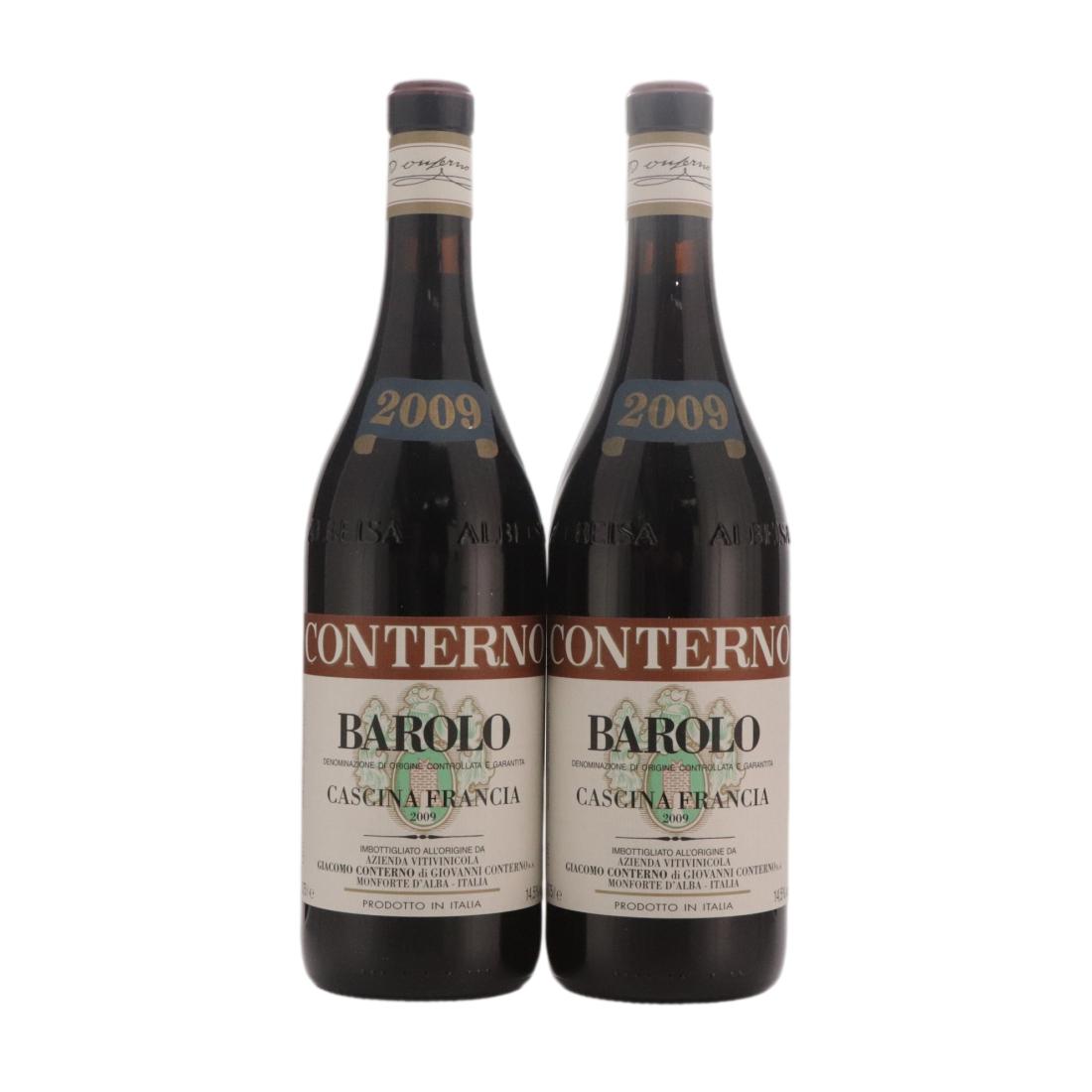 Giacomo Conterno Cascina Francia 2009 x 2